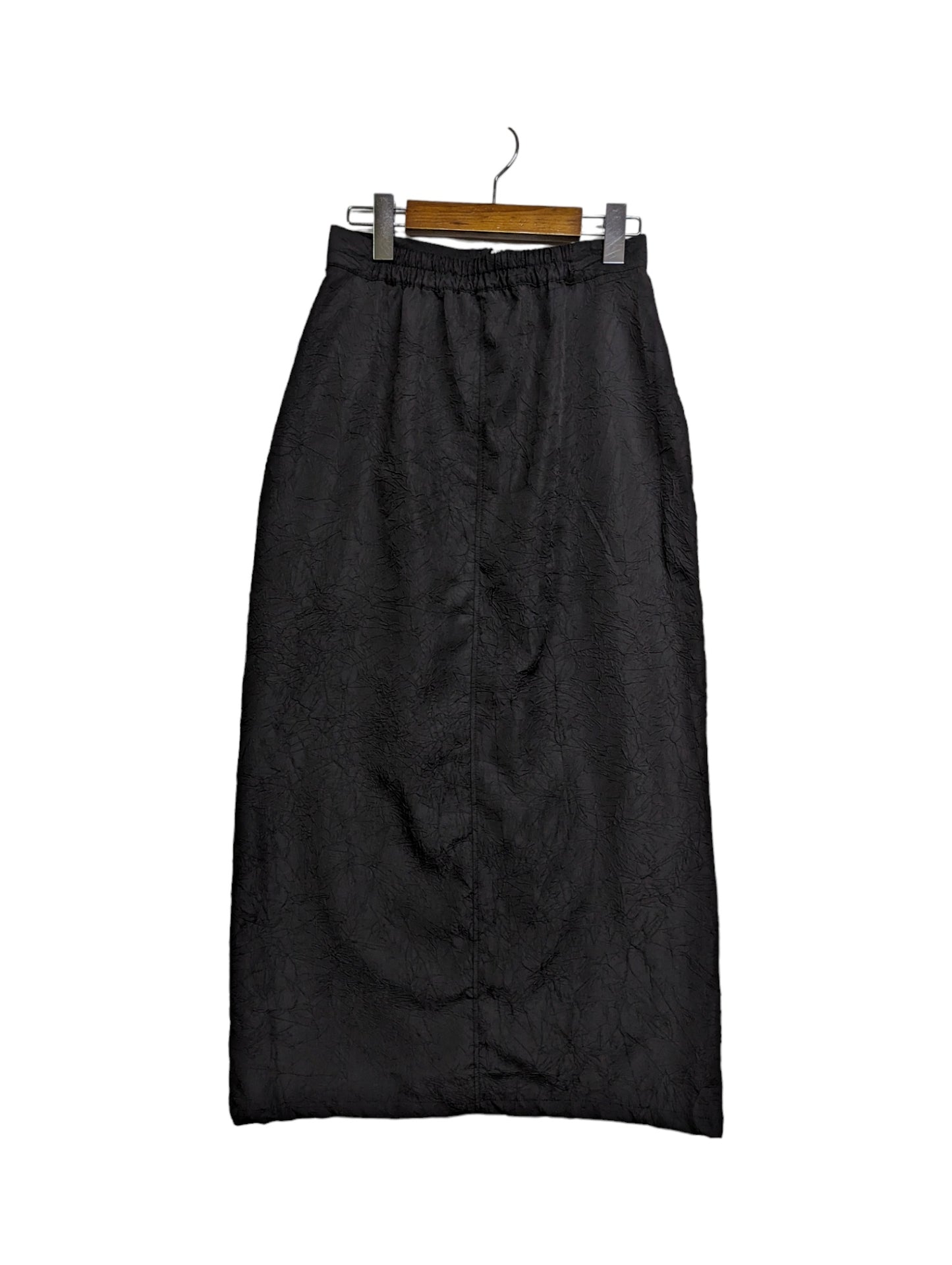 [2 colors] Front Pocket Washer Jacquard Double Zip Skirt