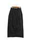 [2 colors] Front Pocket Washer Jacquard Double Zip Skirt