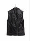 [2 colors] Faux Leather Rider's Gilet