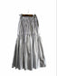 Metallic Gather Skirt