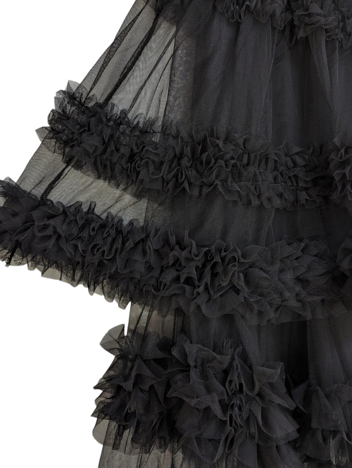 [3 colors] Tulle Frilled Layered Skirt