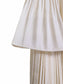 [2 colors] Pleated Frilled Tiered Skirt