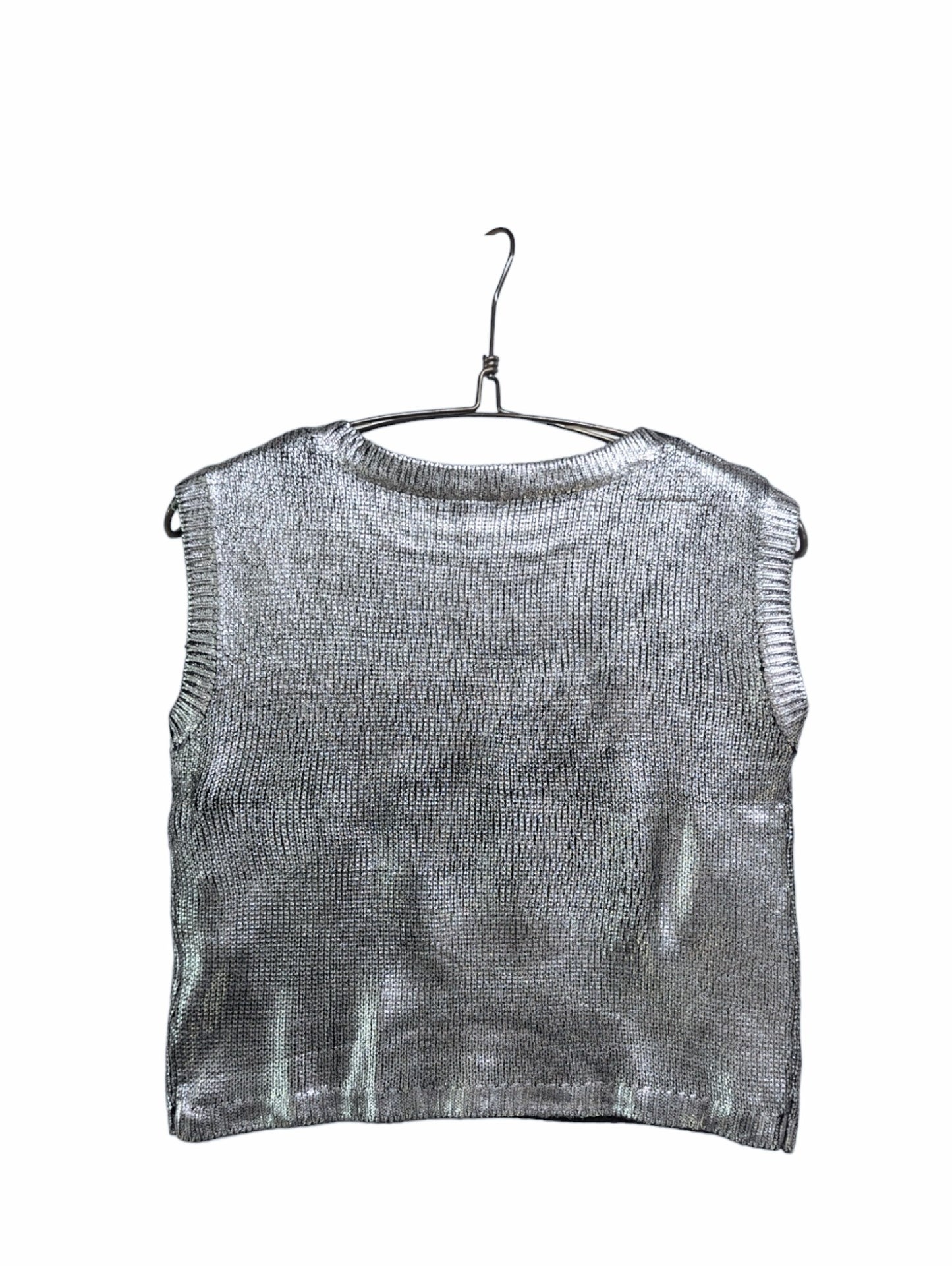 [2 colors] Foil printed vest