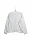 [2 colors] Foil-printed organdy sweatshirt