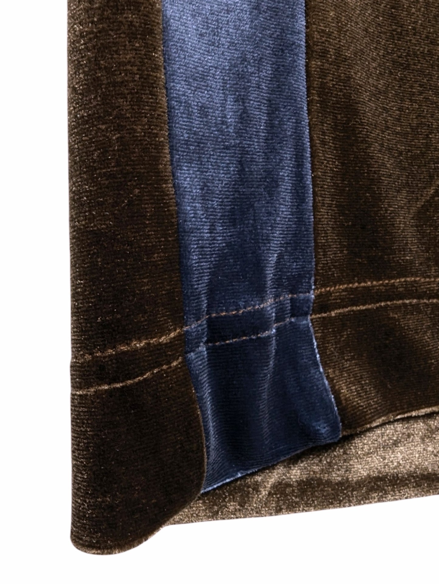 [2 colors] Velour line pants