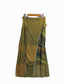 [2 colors] Gradation layered style skirt