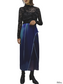 [2 colors] Gradation layered style skirt