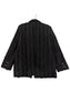 [2 colors] Fringe Stripe Oversize Jacket